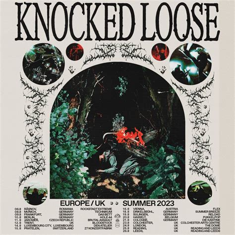 Knocked loose tour - Knocked Loose have set the dates for a spring North American headlining tour. The Kentucky metalcore faction will be heading out with Show Me The Body, Loathe and Speed opening, and will have artist presale tickets available today, January 30th at 12:00pm EDT / 09:00am PDT. The general onsale will be …